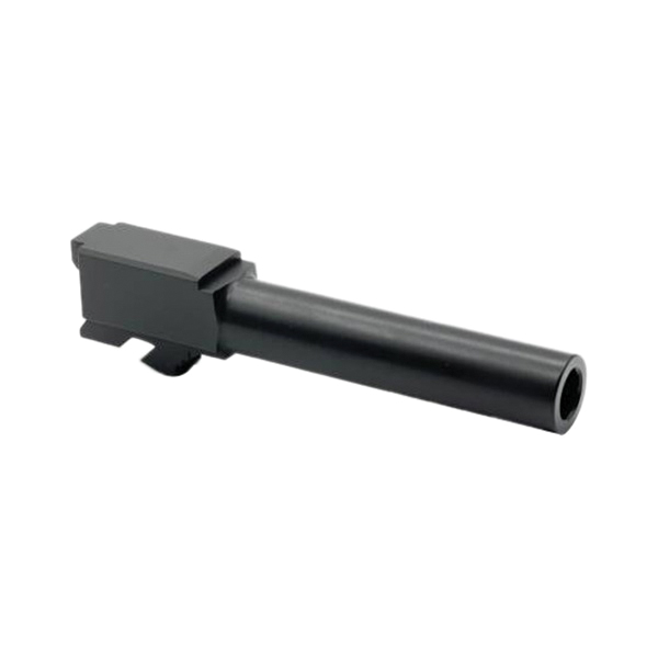 LBE Unlimited Barrel 9mm Fits Glock G19 - Black - High-Quality Barrel for Precision and Dependability - GLK19BBL - Lbe