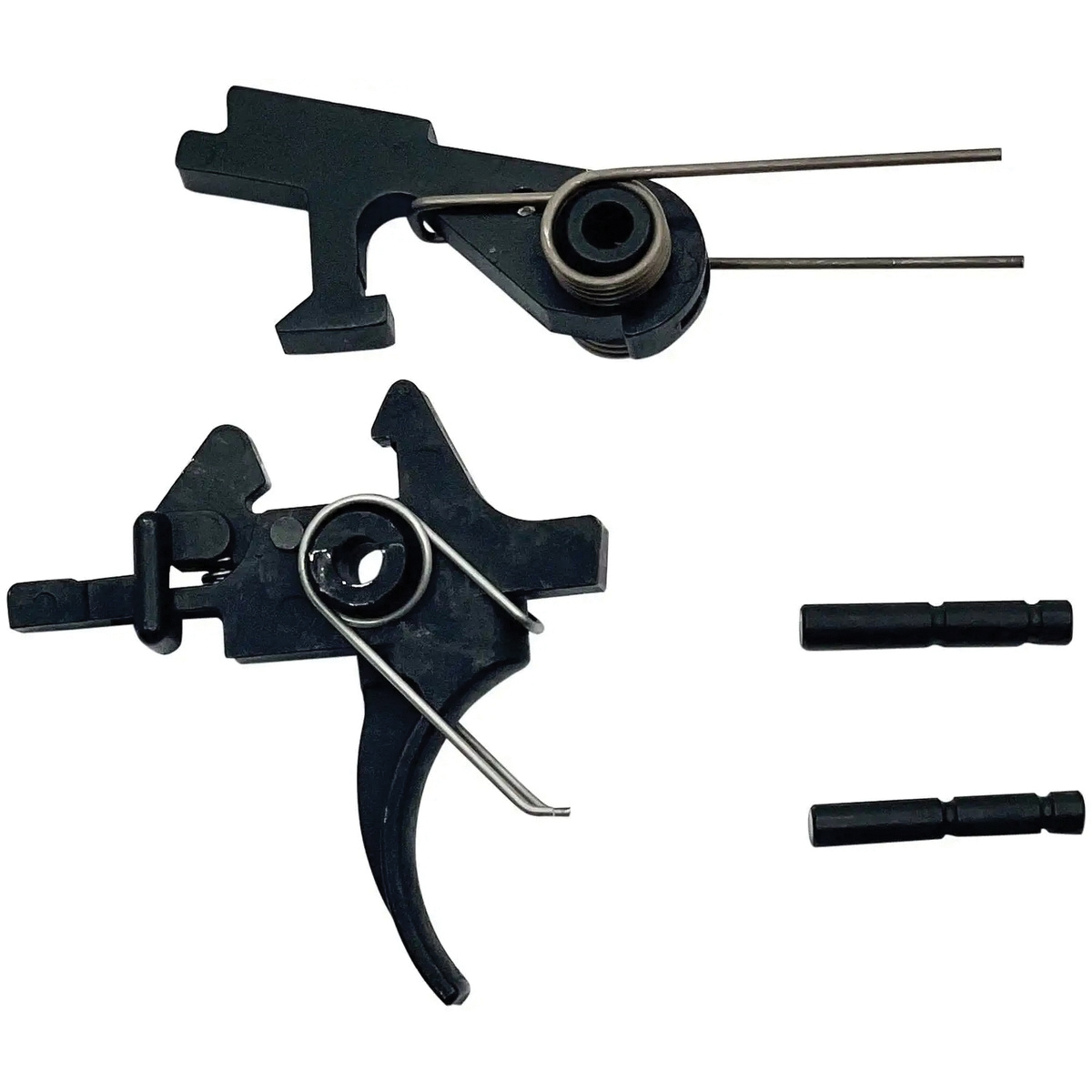 LBE Unlimited Replacement Trigger - Two-Stage Curved, Black for Precision and Enhanced Performance - AR2STG - Lbe