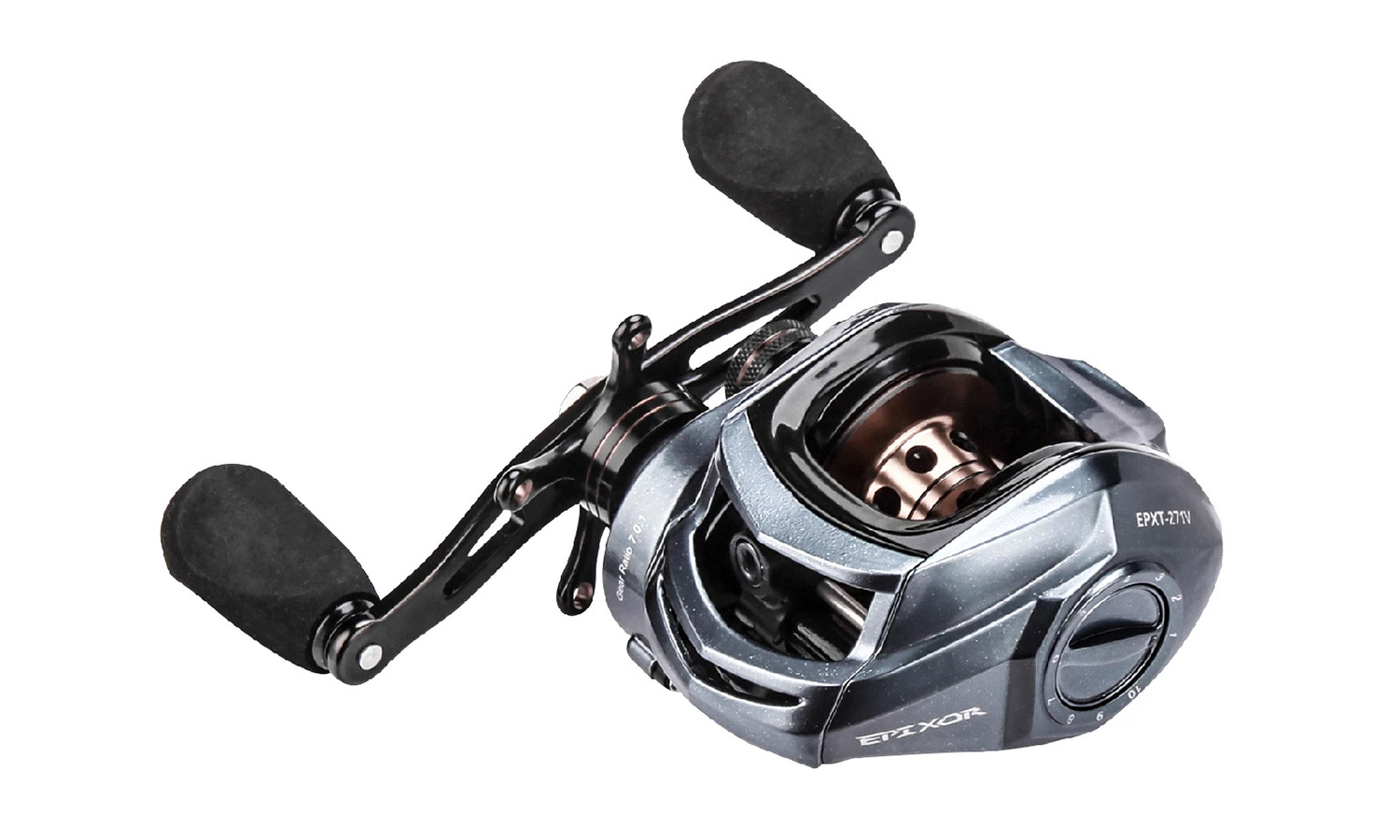 Okuma Epixor Low-profile Baitcaster Reel- EPXT-263V - Okuma