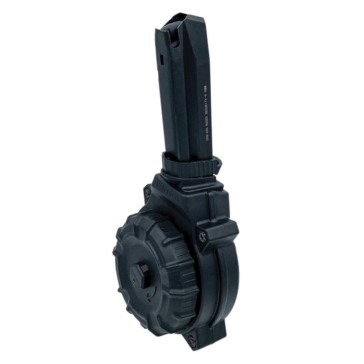 ProMag 50rds 9mm Drum Magazine Black - High-Reliability and Enhanced Capacity - DRM-A98