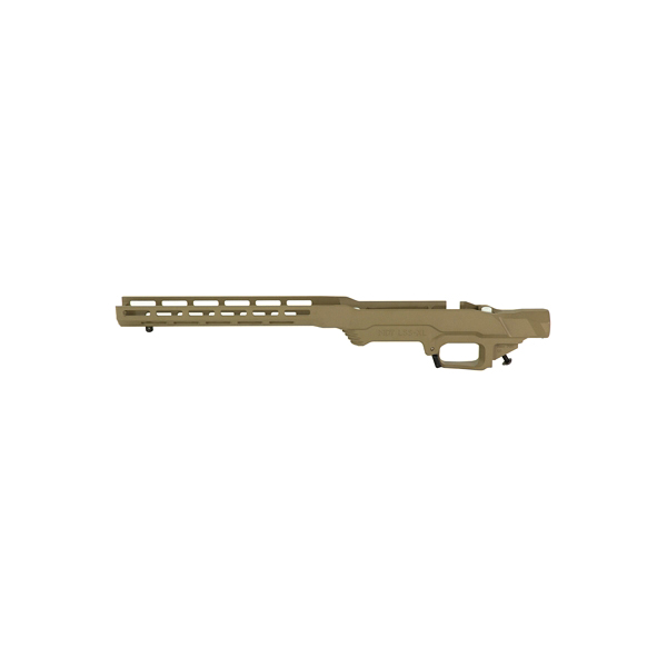 MDT LSS-XL Rifle Chassis System for Remington 700 - Durable Chassis for Enhanced Precision and Tactical Efficiency - 103098-FDE - Mdt