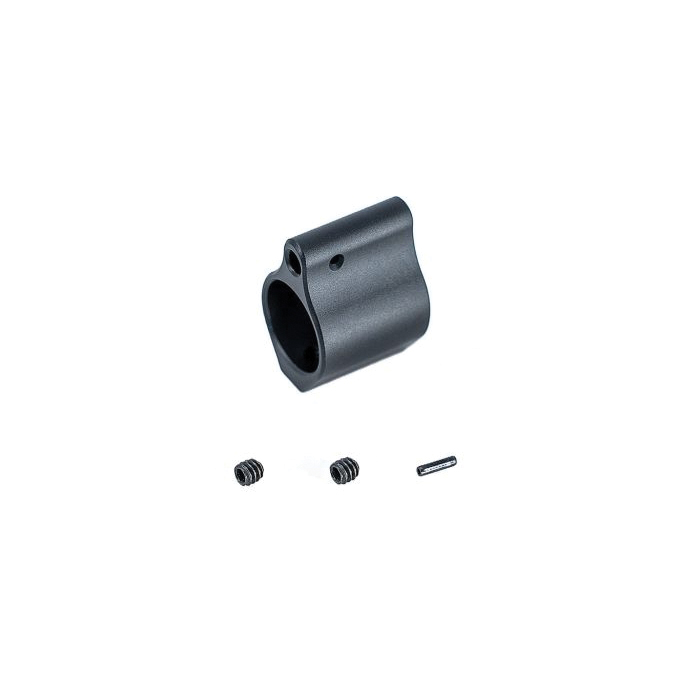 Anderson Manufacturing Low-Profile Gas Block 0.75", Black - Compact and Durable Gas Block - G2-L054-CA01-0P - Anderson Manufacturing