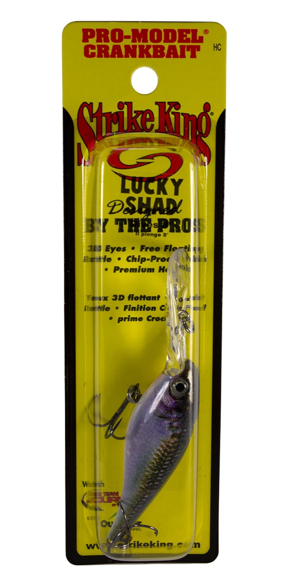 Palmetto State Armory Exclusive: Strike King Lucky Shad Crankbait, Palmetto Blue Back Herring - HCLS3-701 - Strike King