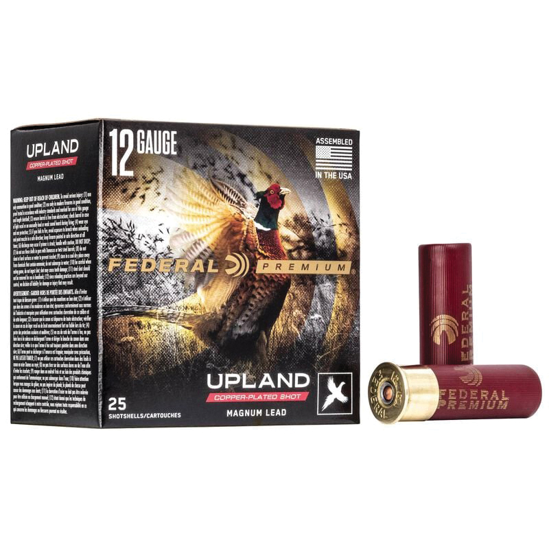 Federal Premium Upland 12 Gauge 3" 6 1-5/8 Ounce 25rds - Federal