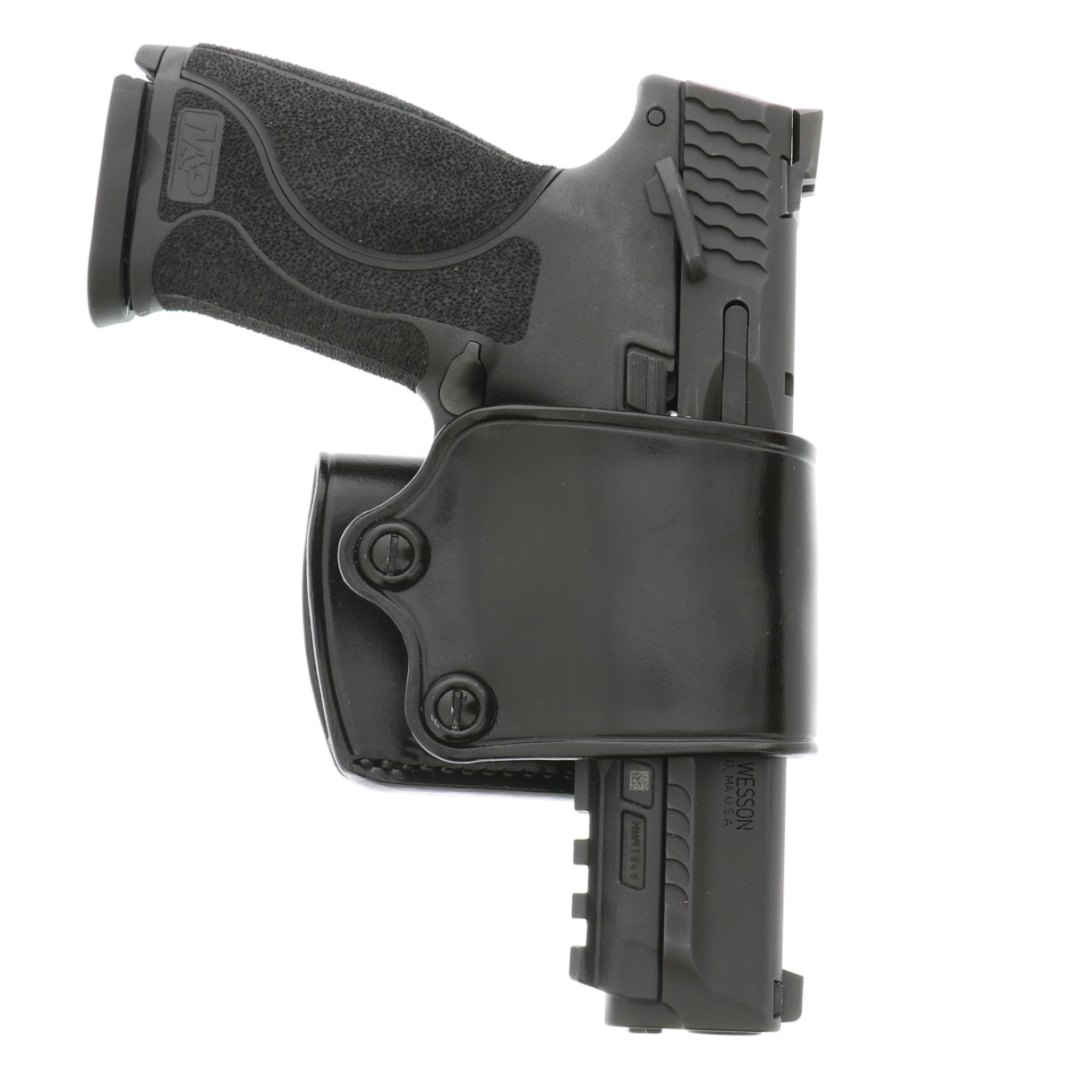 Galco Yaqui 1911 Leather OWB Holster Right, Black - YAQ212B - Galco
