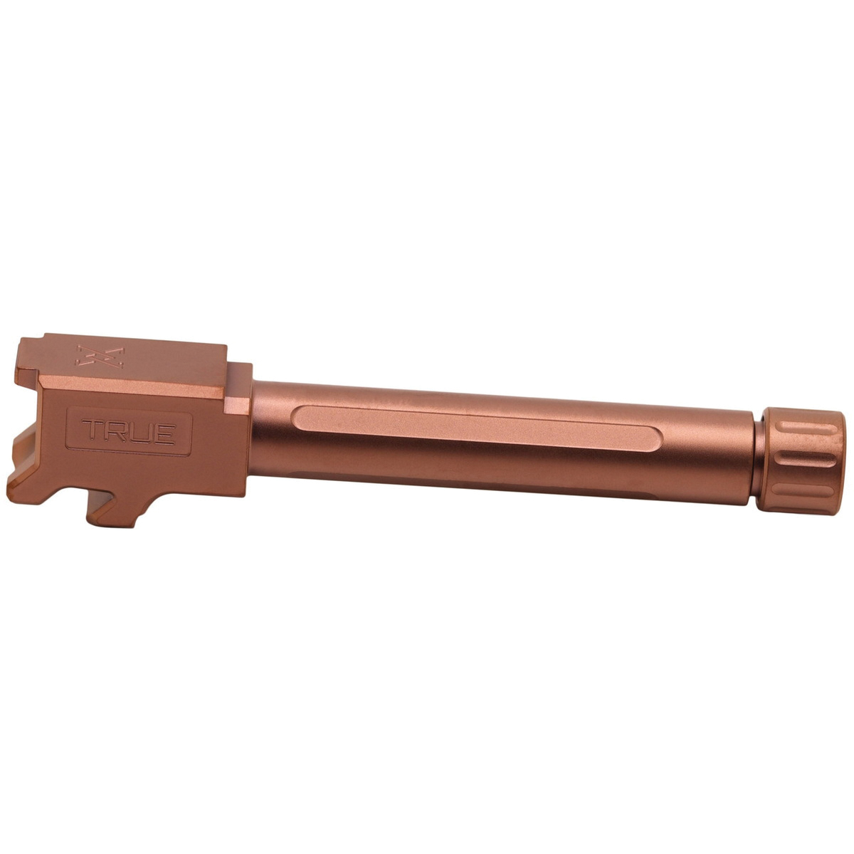 True Precision Barrel 9mm 4.75" Fits CZ P10C, Copper - Premium Quality and Fit - TP-P10CB-XTC - True Precision