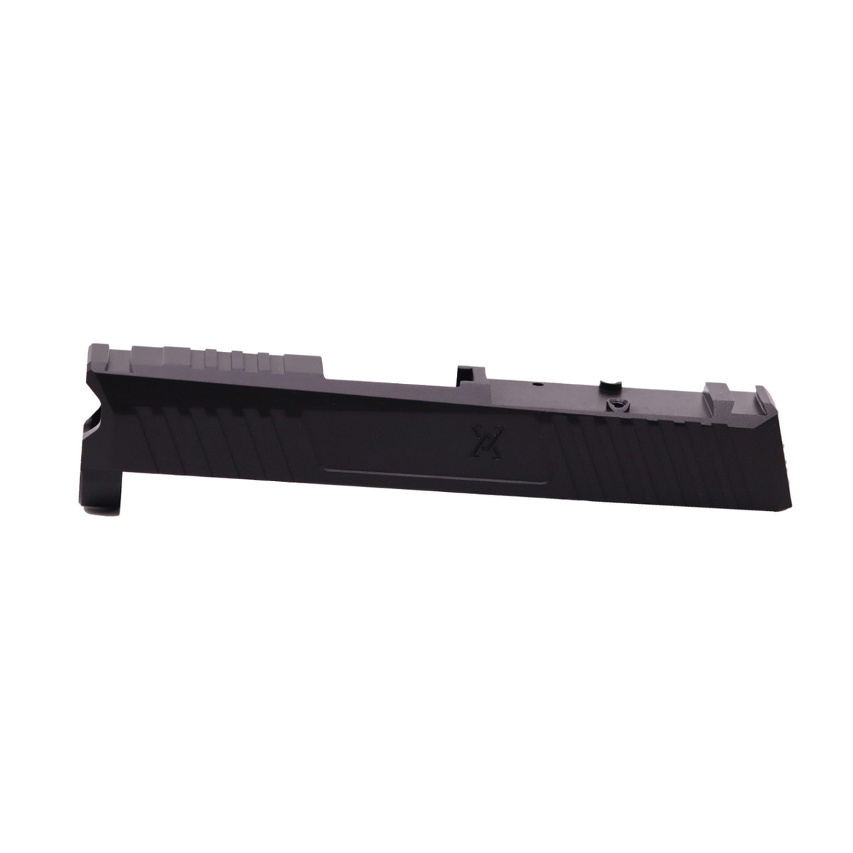 True Precision True Duty Optic Cut Stripped Slide Fits Sig Sauer P365, Black - Precision Engineered - TP-P365DS-BL-RMRCC - True Precision