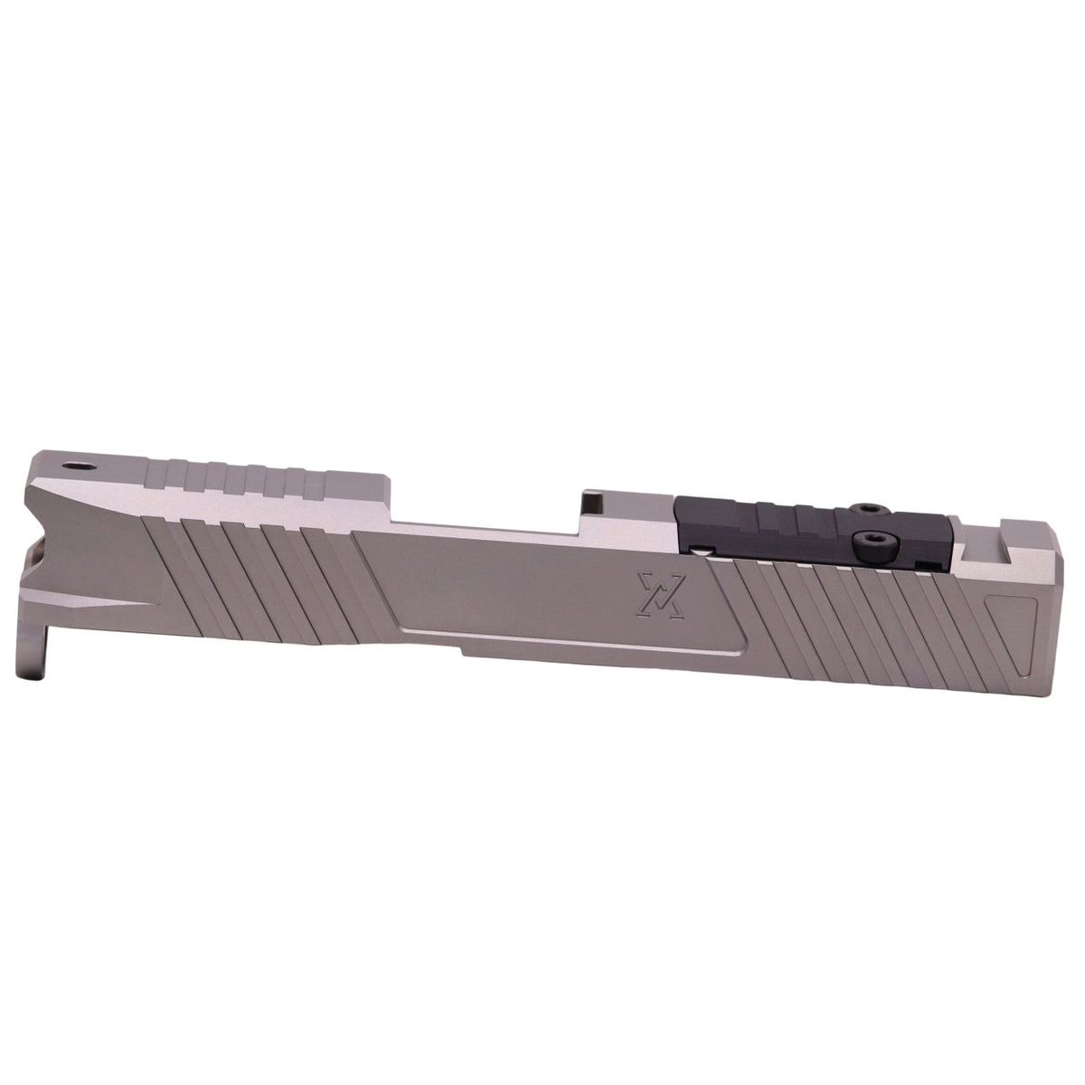 True Precision True Duty Optic Cut Stripped Slide Fits Glock G43/G43X, Stainless - High-Quality - TP-G43DS-SS-RMS - True Precision