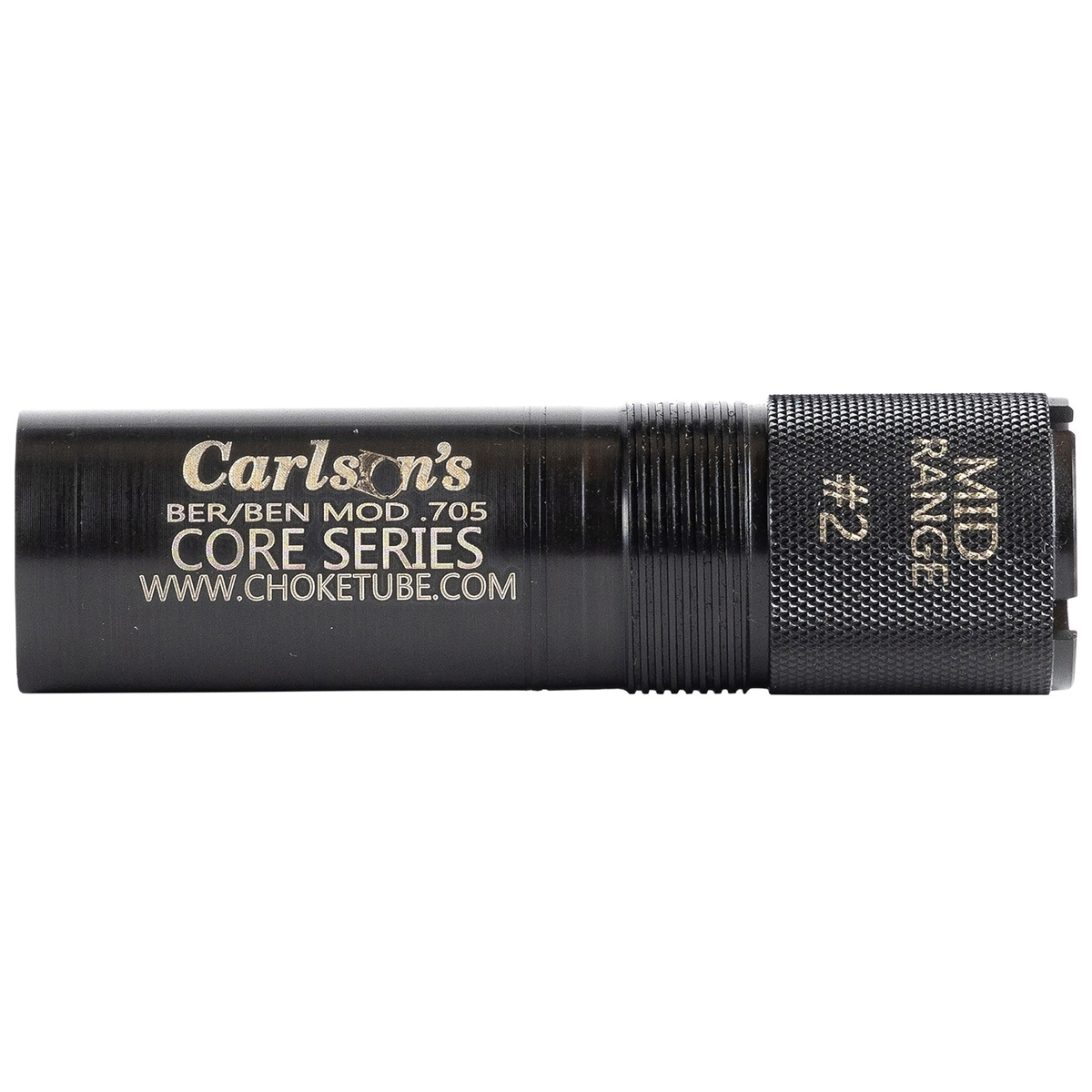Carlson's Core Beretta/Benelli Mobil #2 Mid Range Modified Choke Tube 12 Gauge 0.70", Black - Reliable Mid Range Choke - 41005 - Carlson's Choke Tubes