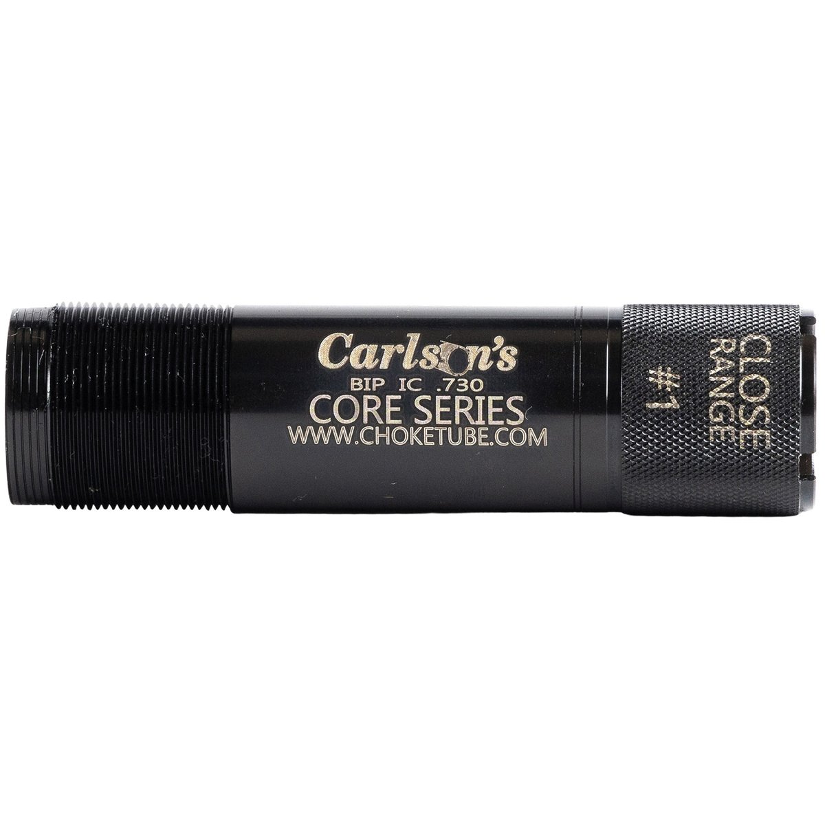 Carlson's Core Browning Invector-Plus #1 Close Range Improved Cylinder Choke Tube 12 Gauge 0.73", Black - High-Performance - 41033 - Carlson's Choke Tubes