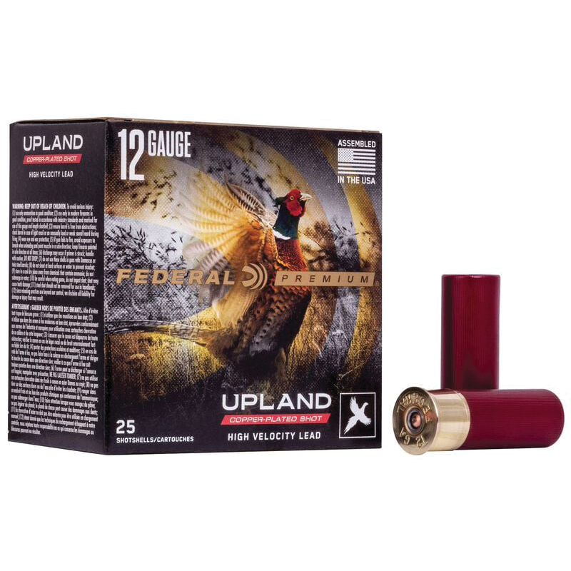 Federal Premium Upland 12 Gauge 2-3/4" 6 1-3/8 Ounce 25rds - Federal