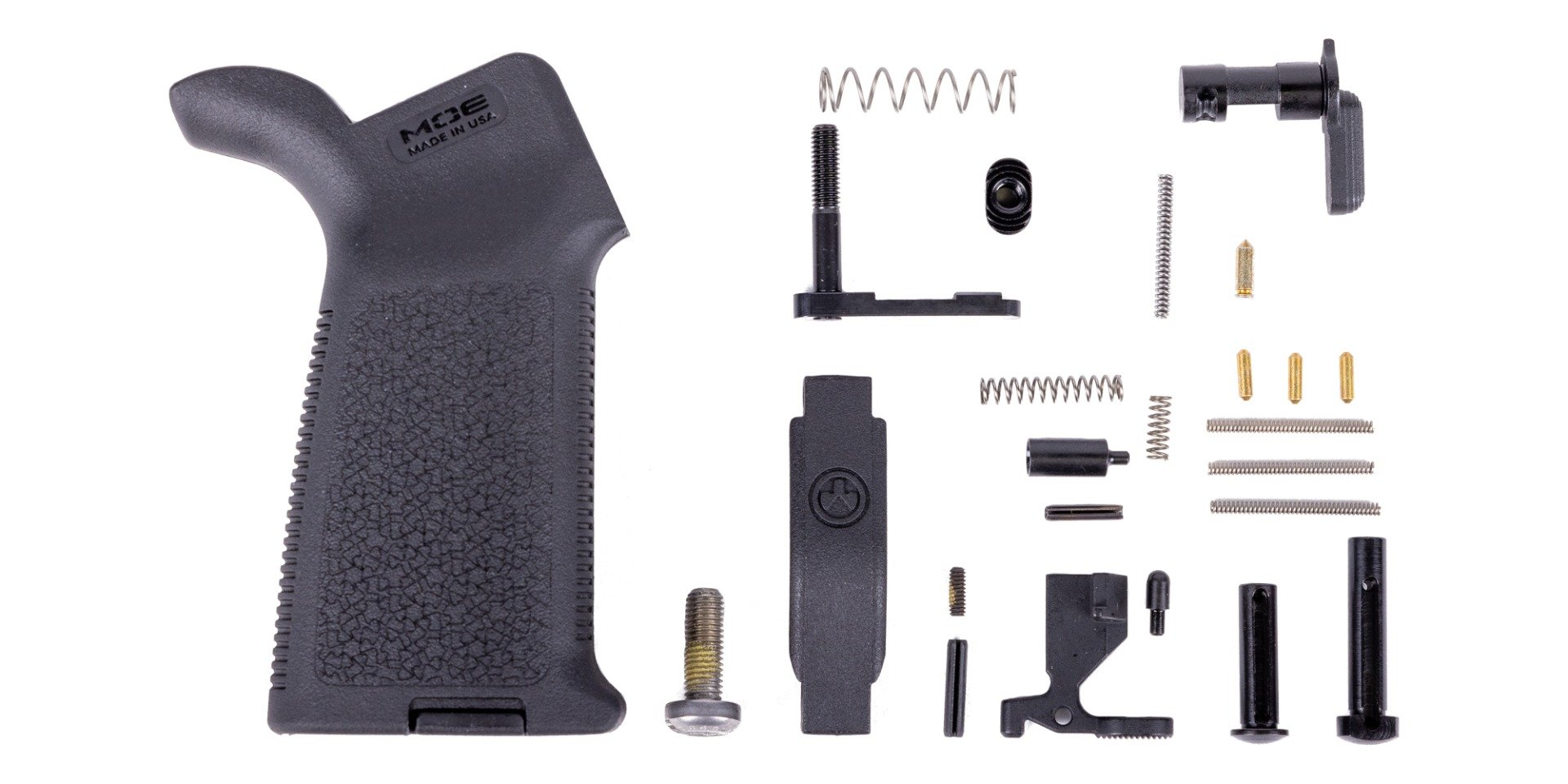 PSA MOE LPK w/o Fire Control Group - Black - Palmetto State Armory
