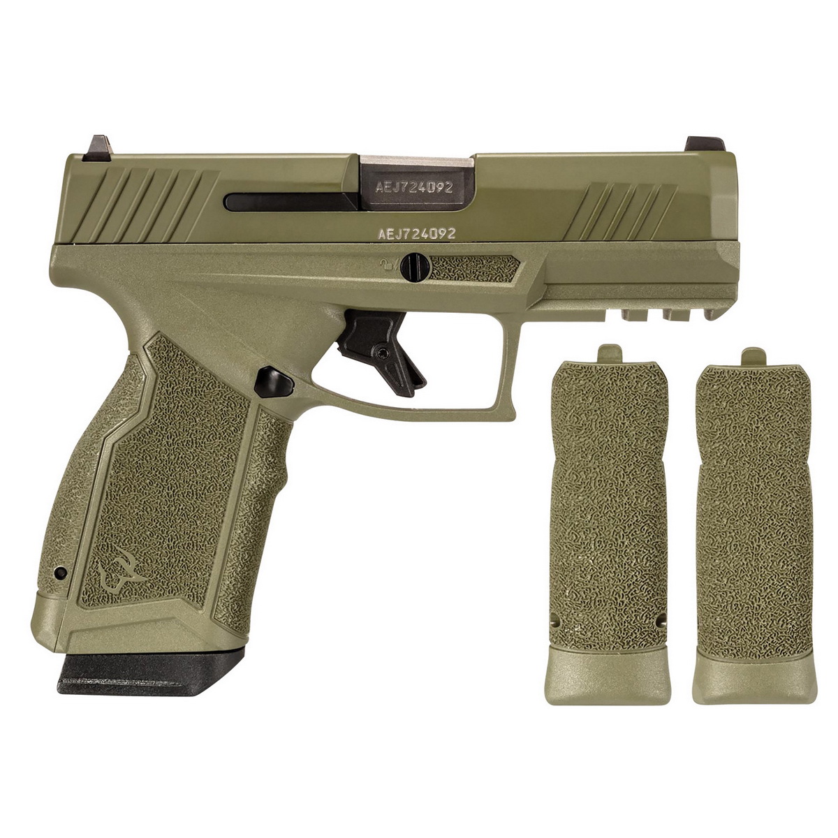 Taurus GX4 Carry 9mm 3.70" Pistol 10rds, Sniper Green/Black - Compact Power - 1-GX4CR94F-10F