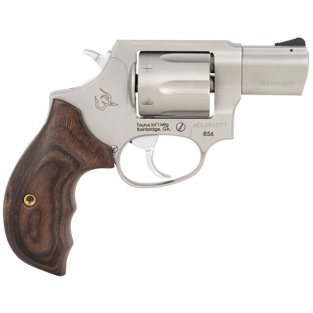 Taurus 856 Defender .38 Special +P Revolver 2" 6rds, Stainless - Compact and Powerful - 2-856029SW - Taurus