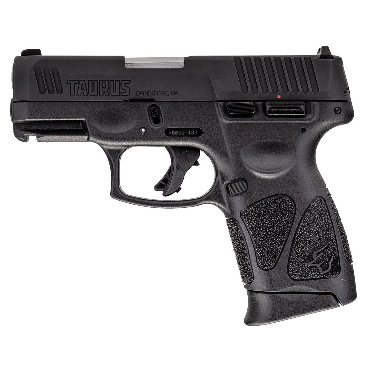 Taurus G3C 9mm 3.26" 12rds Pistol, Black - Compact Design, Enhanced Capacity, Reliable Performance - 1-G3C931-CK4 - Taurus