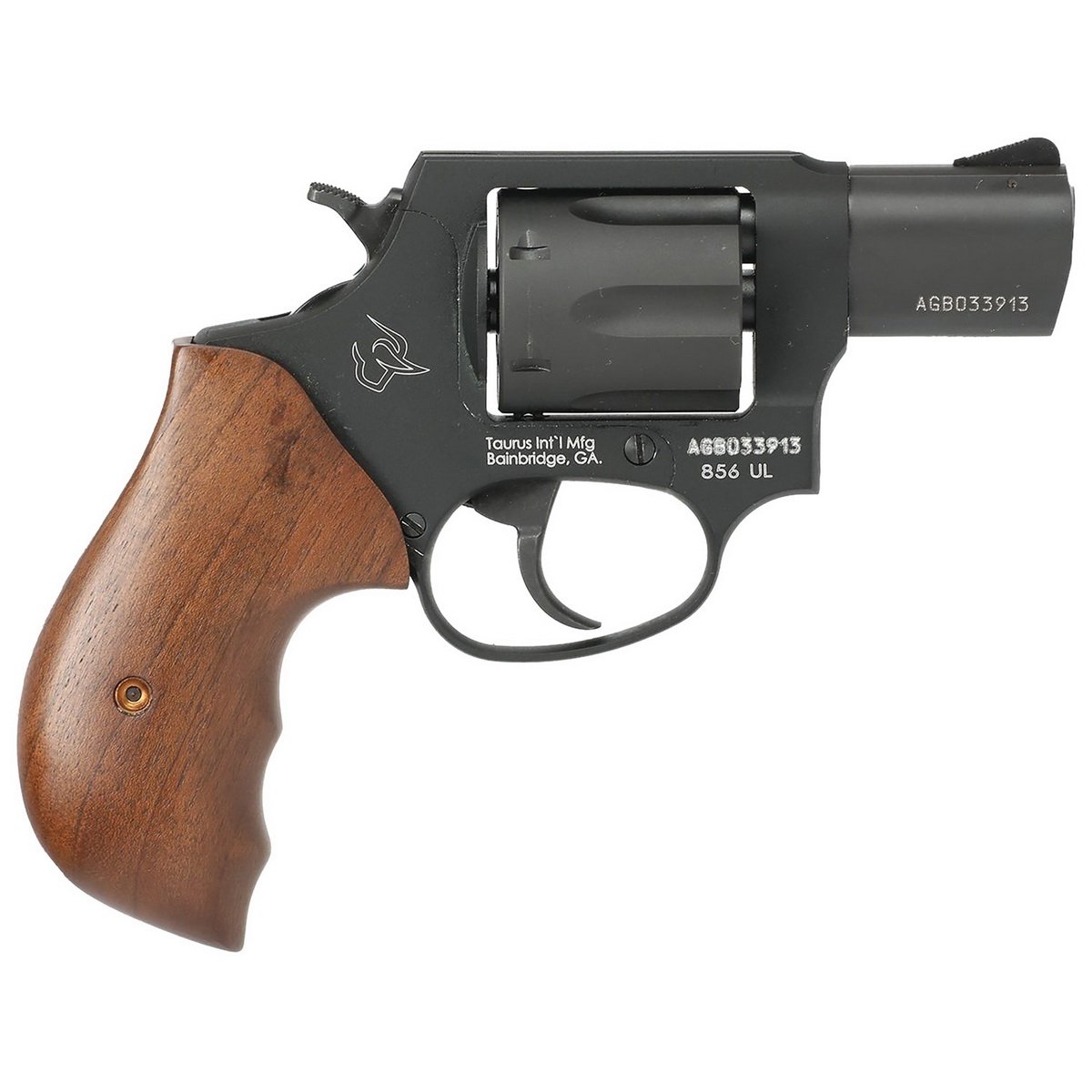 Taurus 856 Ultra-Lite .38 Special +P Revolver 2" 6rds, Black - Lightweight and Durable Concealed Carry - 285621ULTW - Taurus