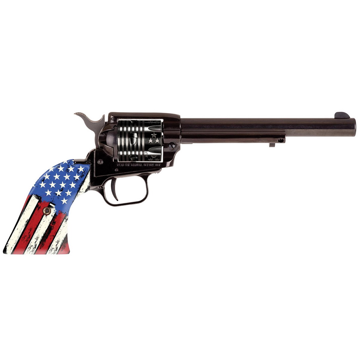 Heritage Rough Rider .22LR 6.50" 6rd Revolver, Black - RR22B6US07 - Heritage