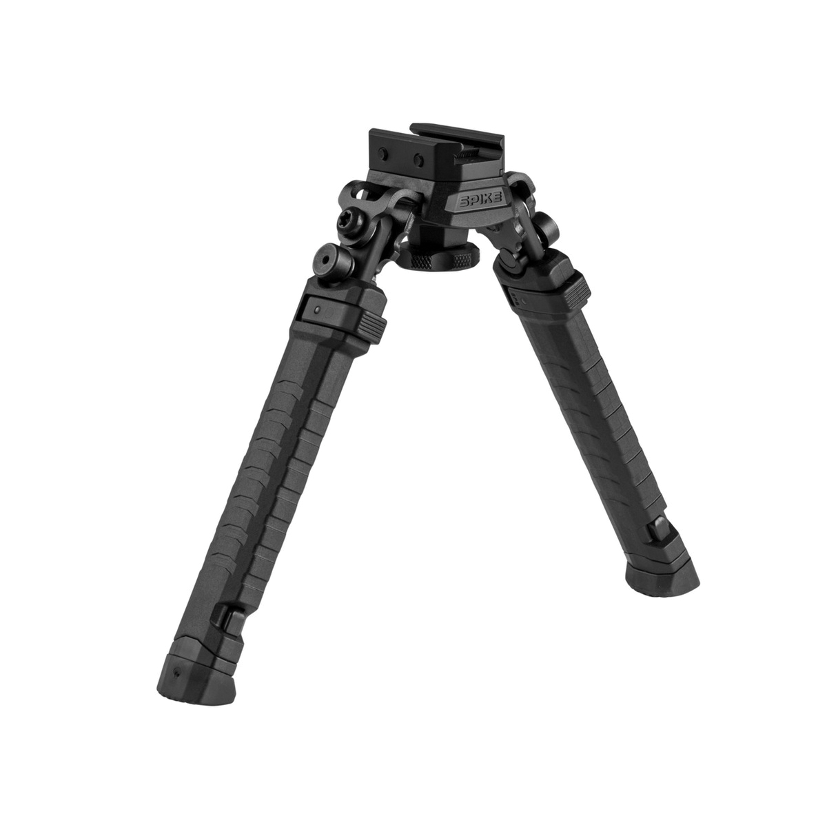 FAB Defense Spike Precision Picatinny Compatible Bi-Pod 7.09" - 11.42", Black - Reliable Bi-Pod for Superior Shooting Stability - FXSPIKEB - Fab Defense