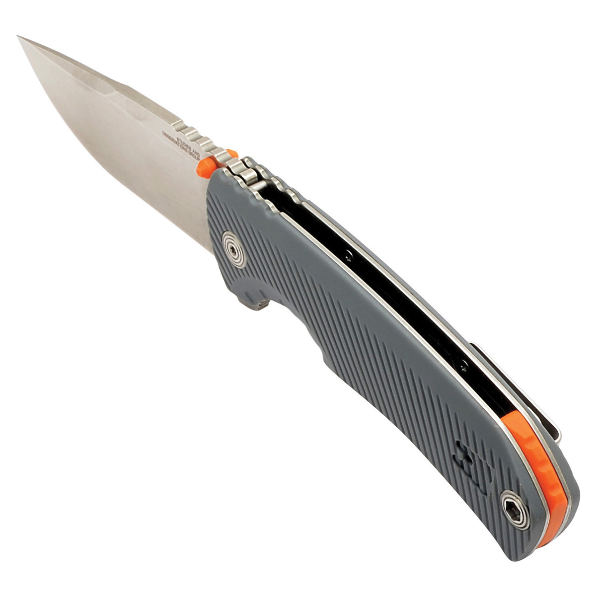 SOG Knives Tellus FLK Folding Knife Clip Point Wolf Gray - for Everyday Carry - SOG-14-06-02-43 - Sog Knives