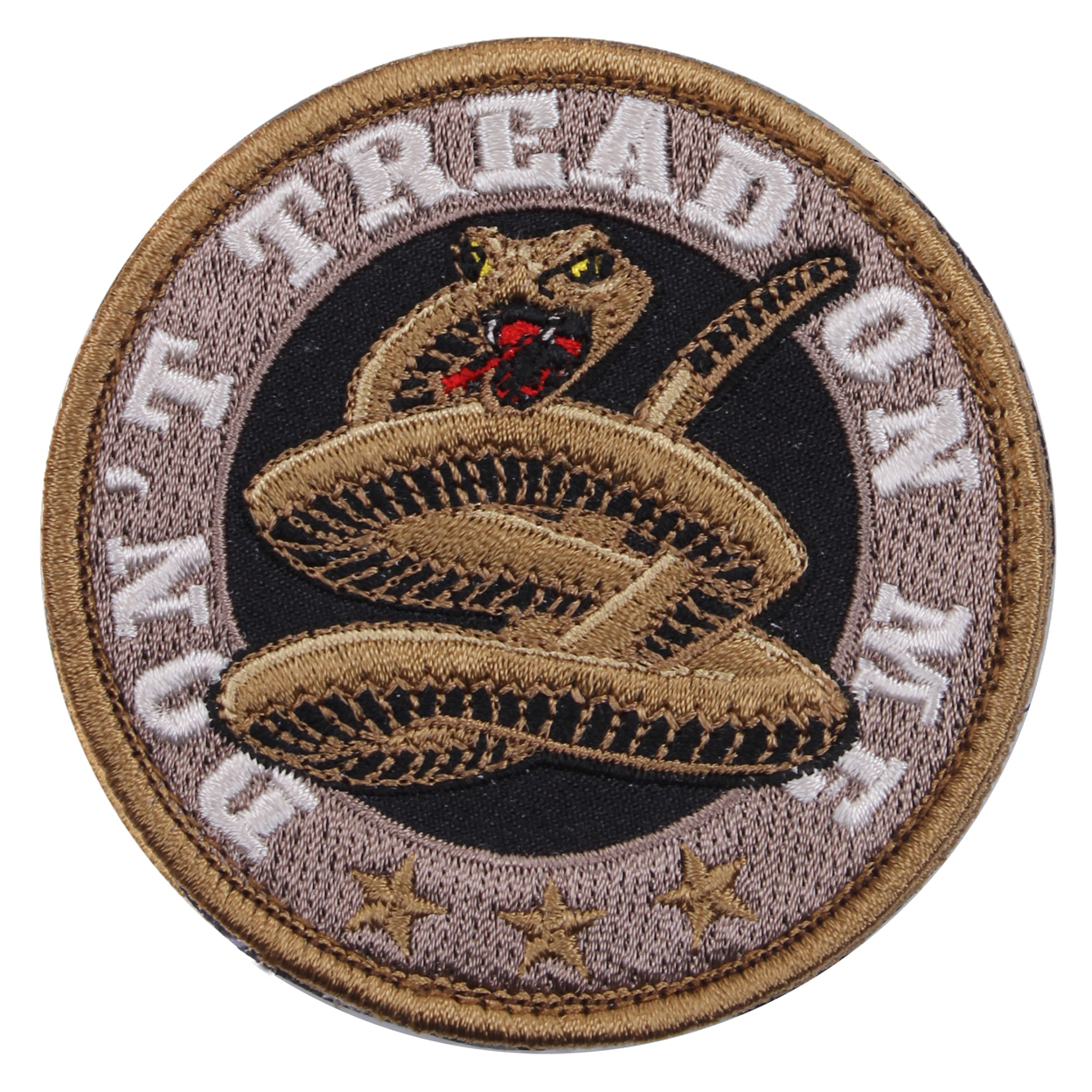 Rothco Rothco Dont Tread On Me Round Morale Patch - Packaging Bulk Packaging