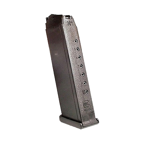 Glock 10rds .357 Sig Magazine, Black - MF10031