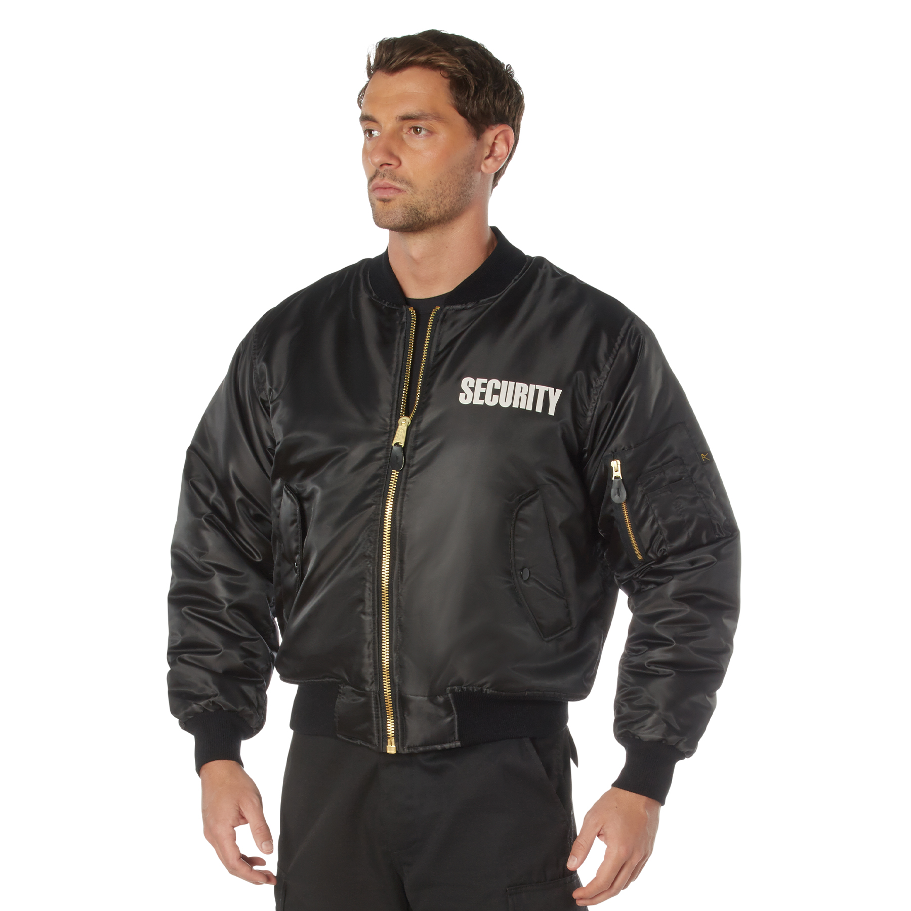 Rothco Rothco Ma-1 Flight Jacket With Security Print - Medium