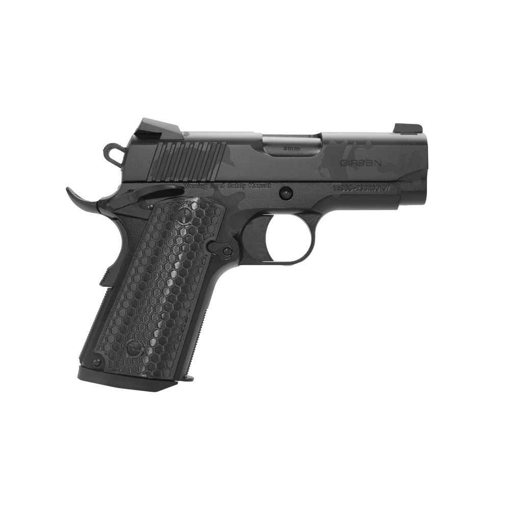 Girsan Untouchable MC1911 9mm 3.40" 7rds Pistol, Black Camo - 392069 - Girsan