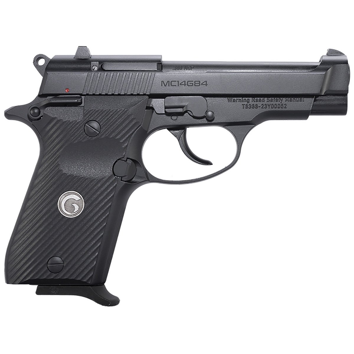 Girsan MC14G84 .380 ACP 3.80" 13rds Pistol, Black - 390825 - Girsan