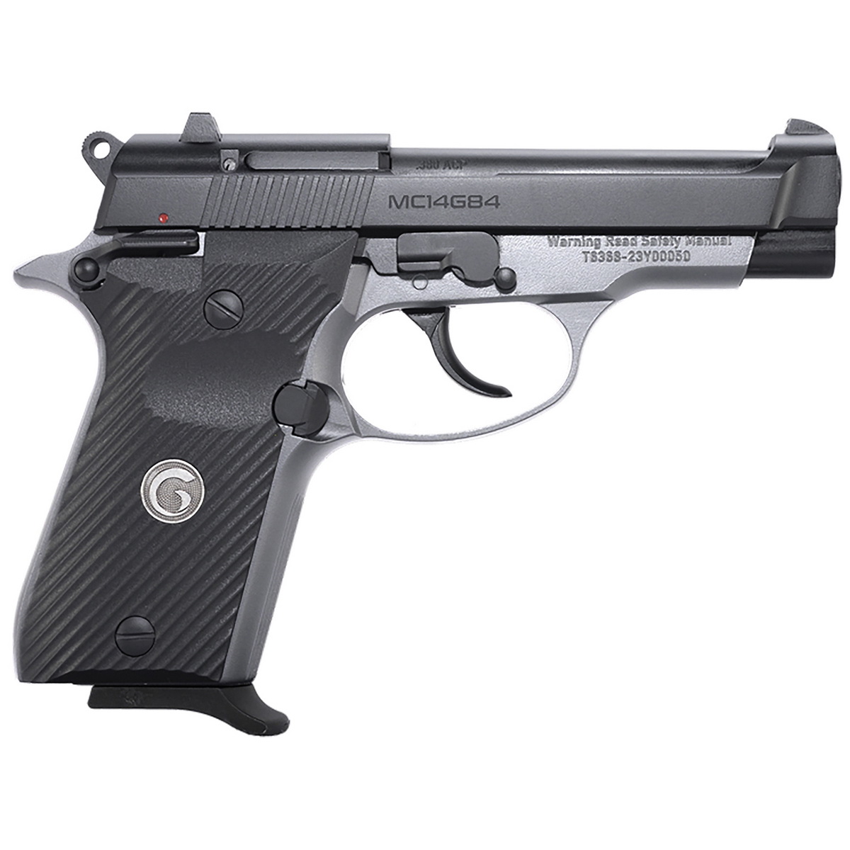 Girsan MC14G84 .380 ACP 3.80" 13rds Pistol, Stainless - 390827 - Girsan