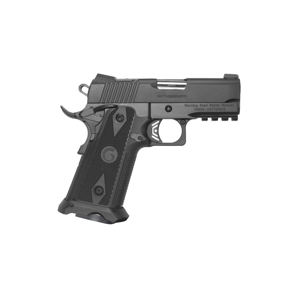 Girsan Witness2311 .45 ACP 3.40" Compact Pistol 11rds, Black - Powerful and Compact - 395055 - Girsan