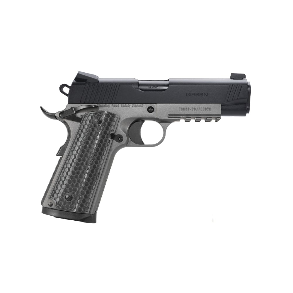 Girsan Untouchable MC1911 .45 ACP 4.40" Handgun 8rds, Stainless - 392072 - Girsan