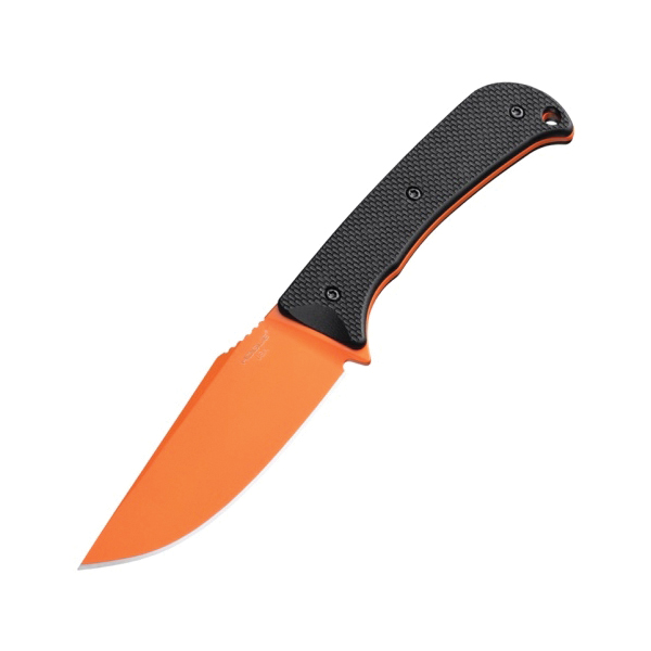 Hogue Extrak XL Fixed Knife, Clip Point, Black - Durable Handle, Full Tang Design, Secure Grip, Perfect for Heavy-Duty and Tactical Tasks - 35859 - Hogue