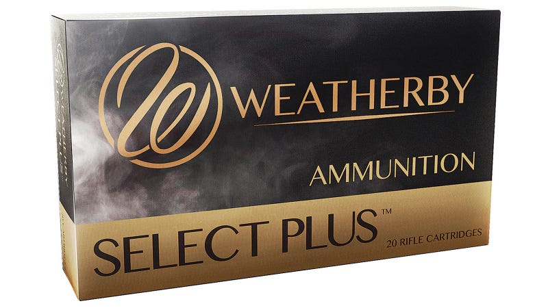 Weatherby Select Plus 340 Weatherby Mag 225 grain Barnes TTSX Rifle Ammo, 20/Box - B340225TTSX - Weatherby