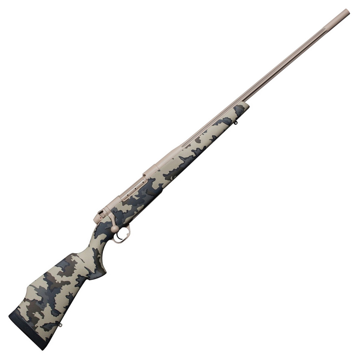 Weatherby Mark V Arroyo .300 Weatherby Magnum Bolt Action Rifle, Camo - Versatile Camo for Diverse Terrains - AYM300WR6O - Weatherby