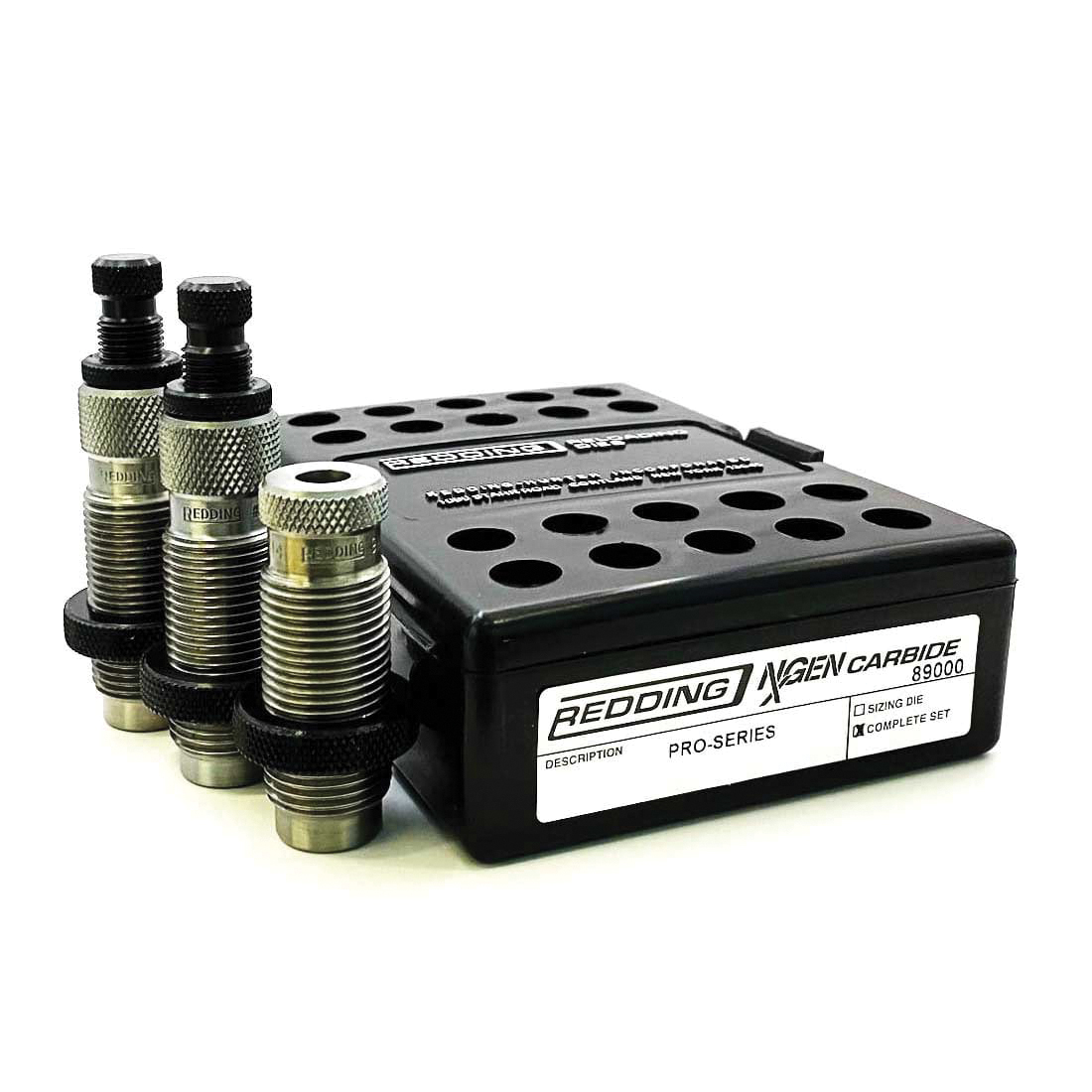 Redding Reloading Equipment Pro Series .45 Colt/.454 Casull Pistol 3-Die Set - Redding Reloading Equipment