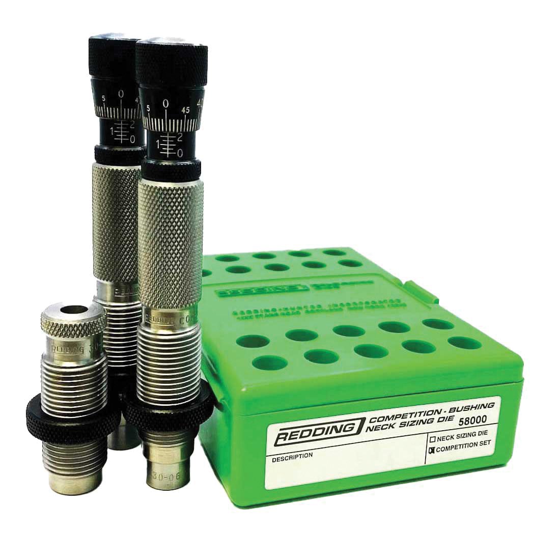 Redding Reloading Equipment 7mm Remington Magnum Rifle Competition Bushing Neck Sizing Die Set - Redding Reloading Equipment