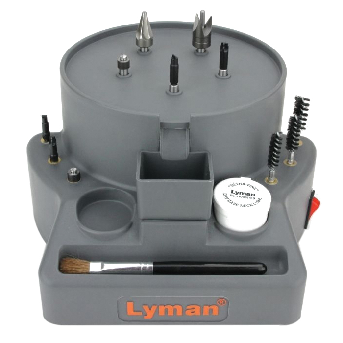 Lyman .25 Cal/.30 Cal/.38 Caliber/.45 Cal 230 V Case Prep Xpress Center - Lyman