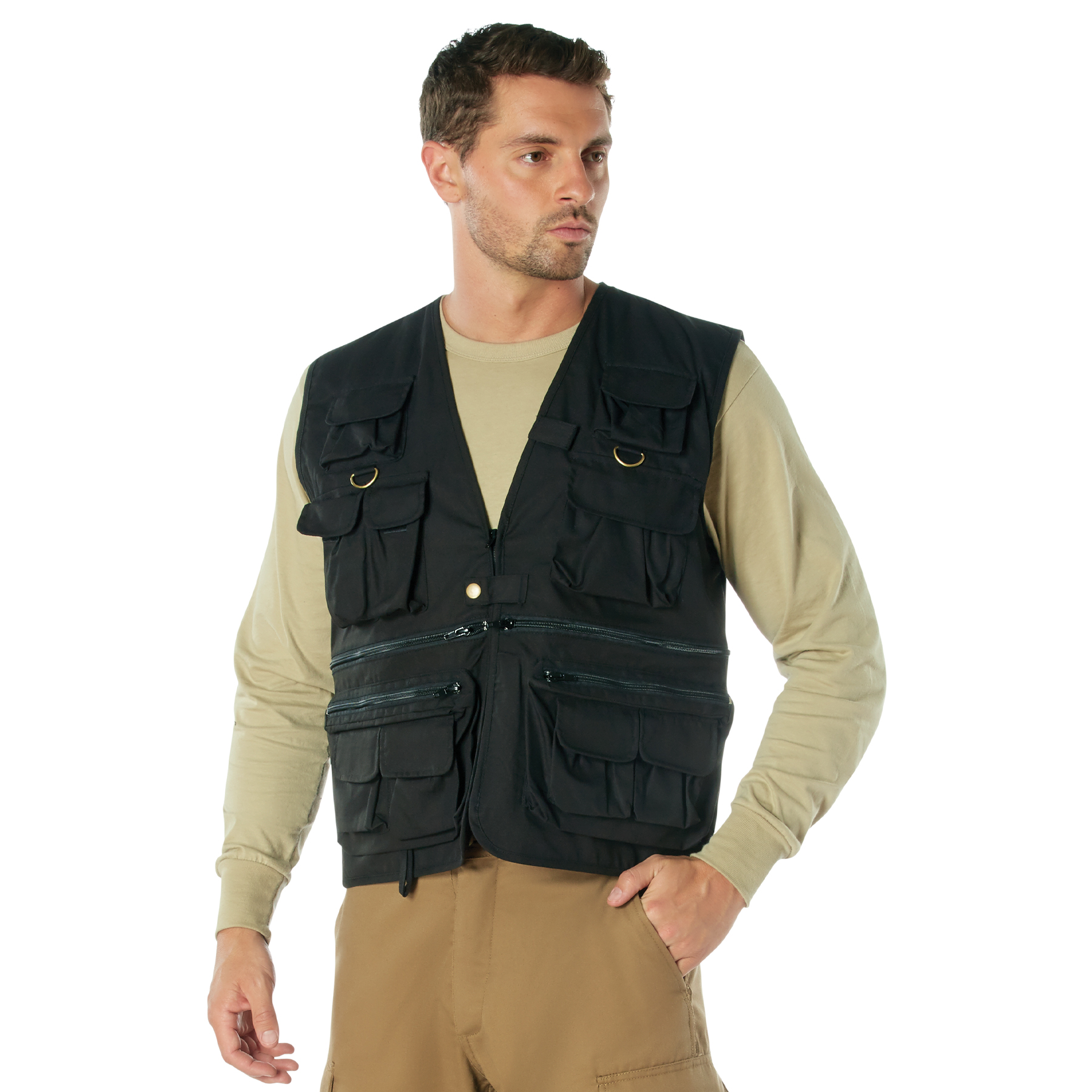 Rothco Rothco Uncle Milty Travel Vest - Black, Small