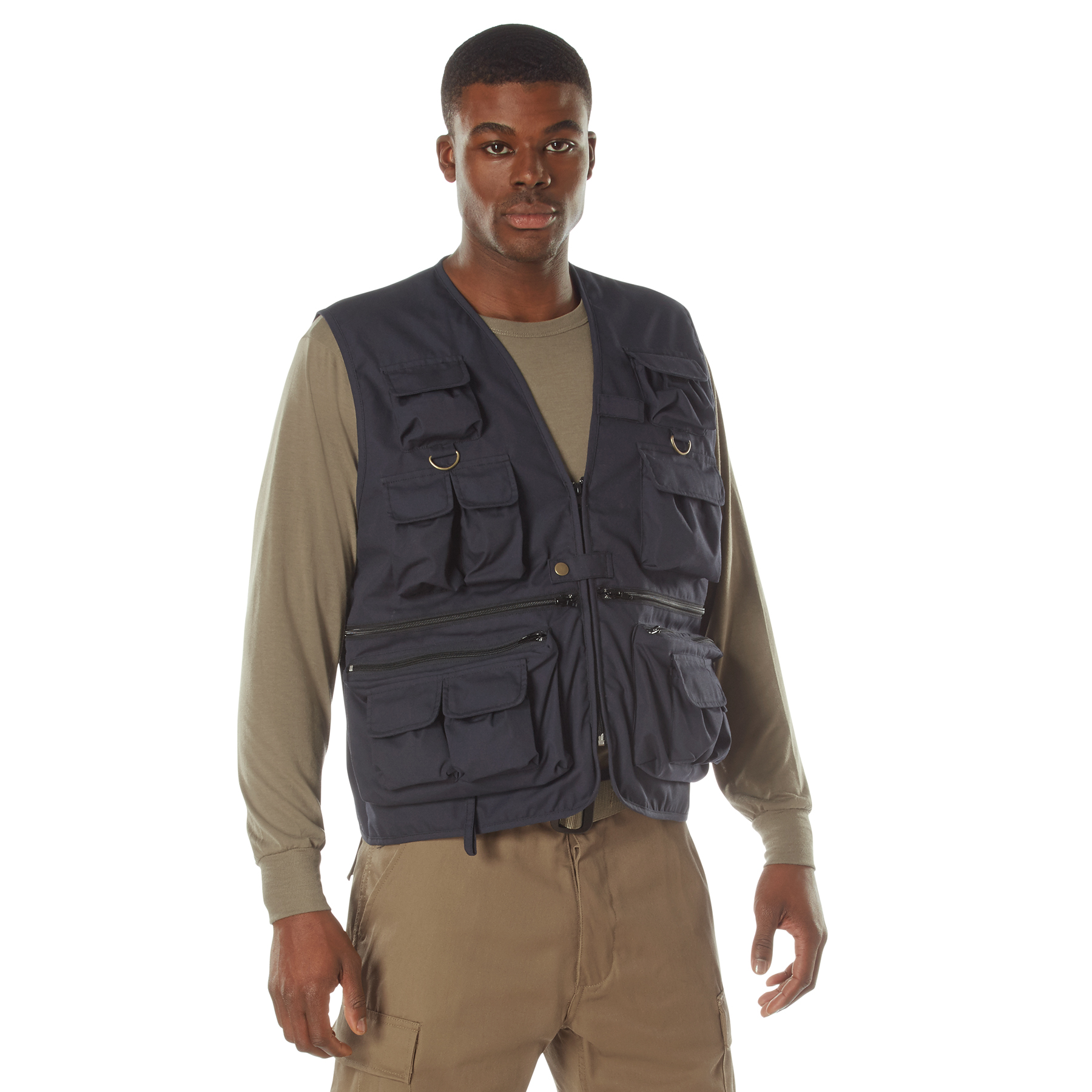 Rothco Rothco Uncle Milty Travel Vest - Midnight Navy Blue, 3X-Large