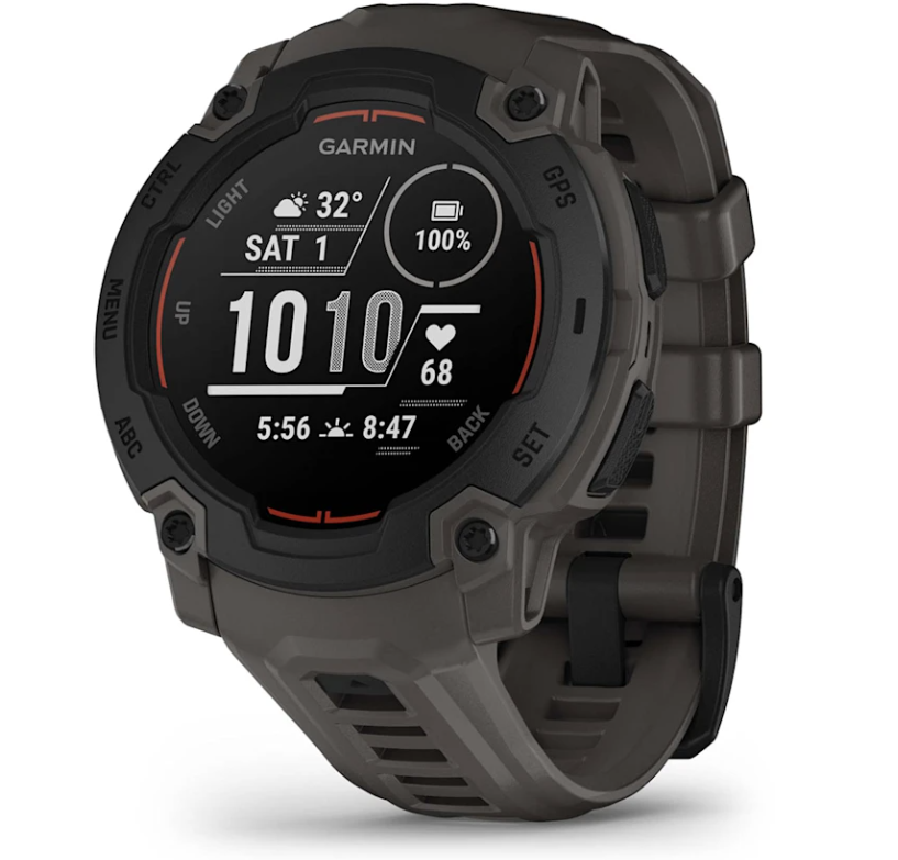 Garmin Instinct E 45 mm, Black with Charcoal Band - Garmin