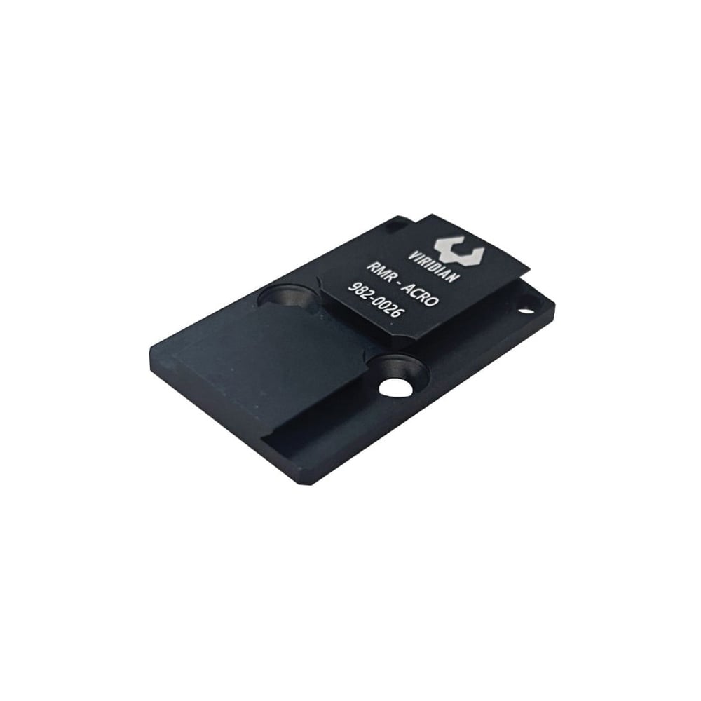 Viridian RMR Mounting Plate Adapter - Secure and Stable RMR Optic Mount - 982-0026 - Viridian
