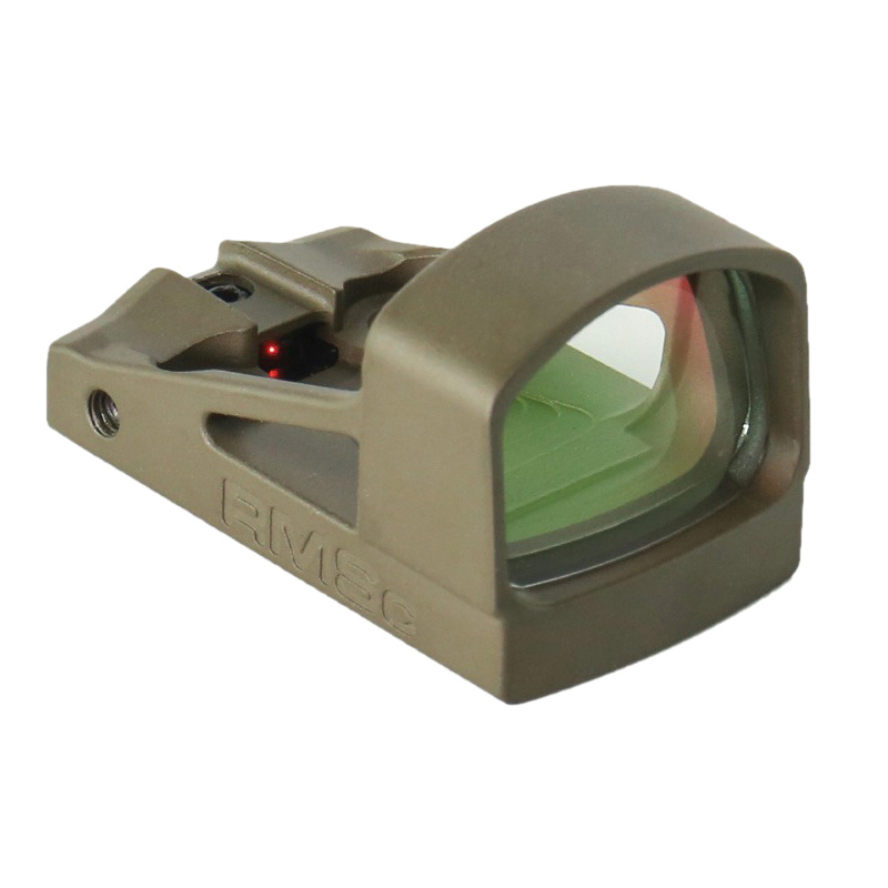 Shield Sights RMSc Glass Edition Red-Dot Reflex Sight 8 MOA Dot - High-Visibility - RMSC-8MOA-GLASS-OG