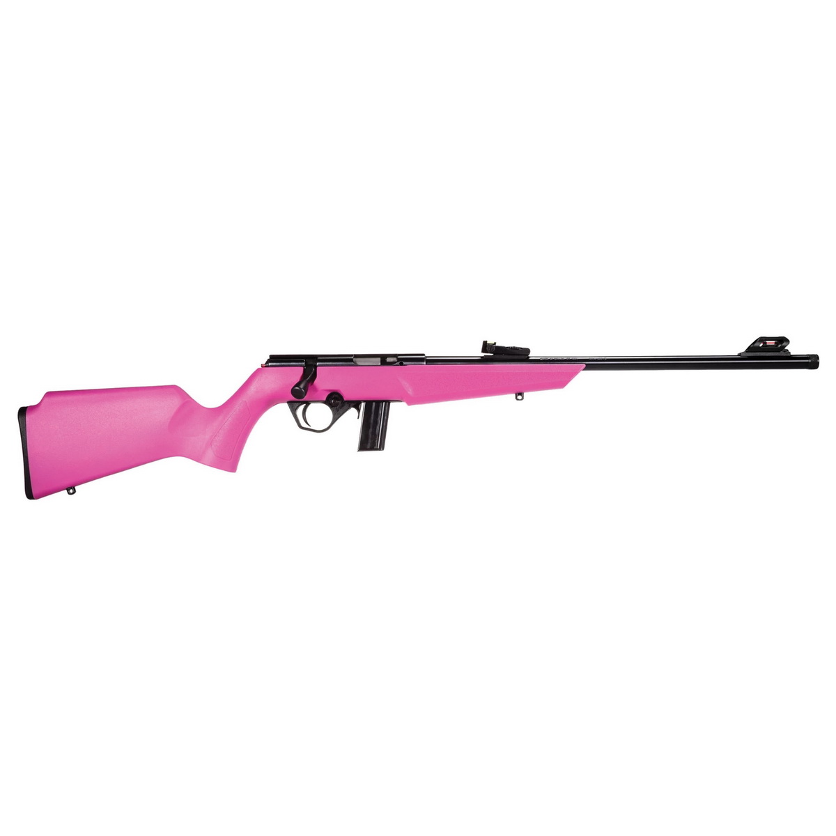 Rossi RB22 .22LR Bolt Action Rifle, Pink - Stylish Pink Finish with Reliable Bolt Action - RB22L1611P - Rossi