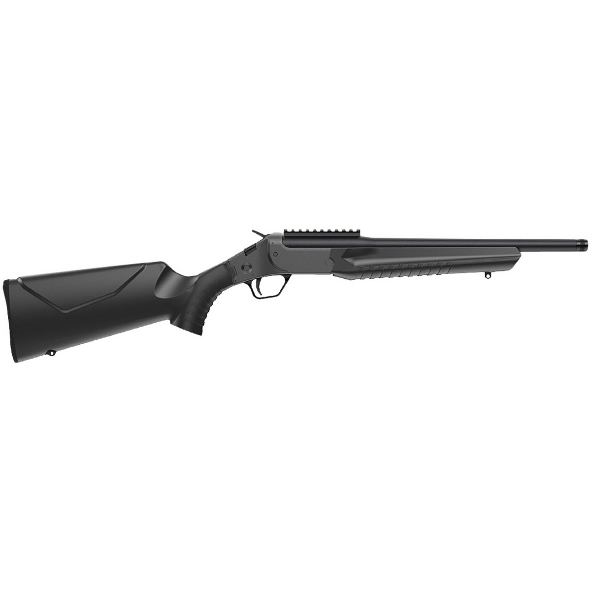 Rossi LWC .44 Magnum Break Action Rifle, Black - Tactical Black Finish for Rugged Performance - LWC044MBK - Rossi