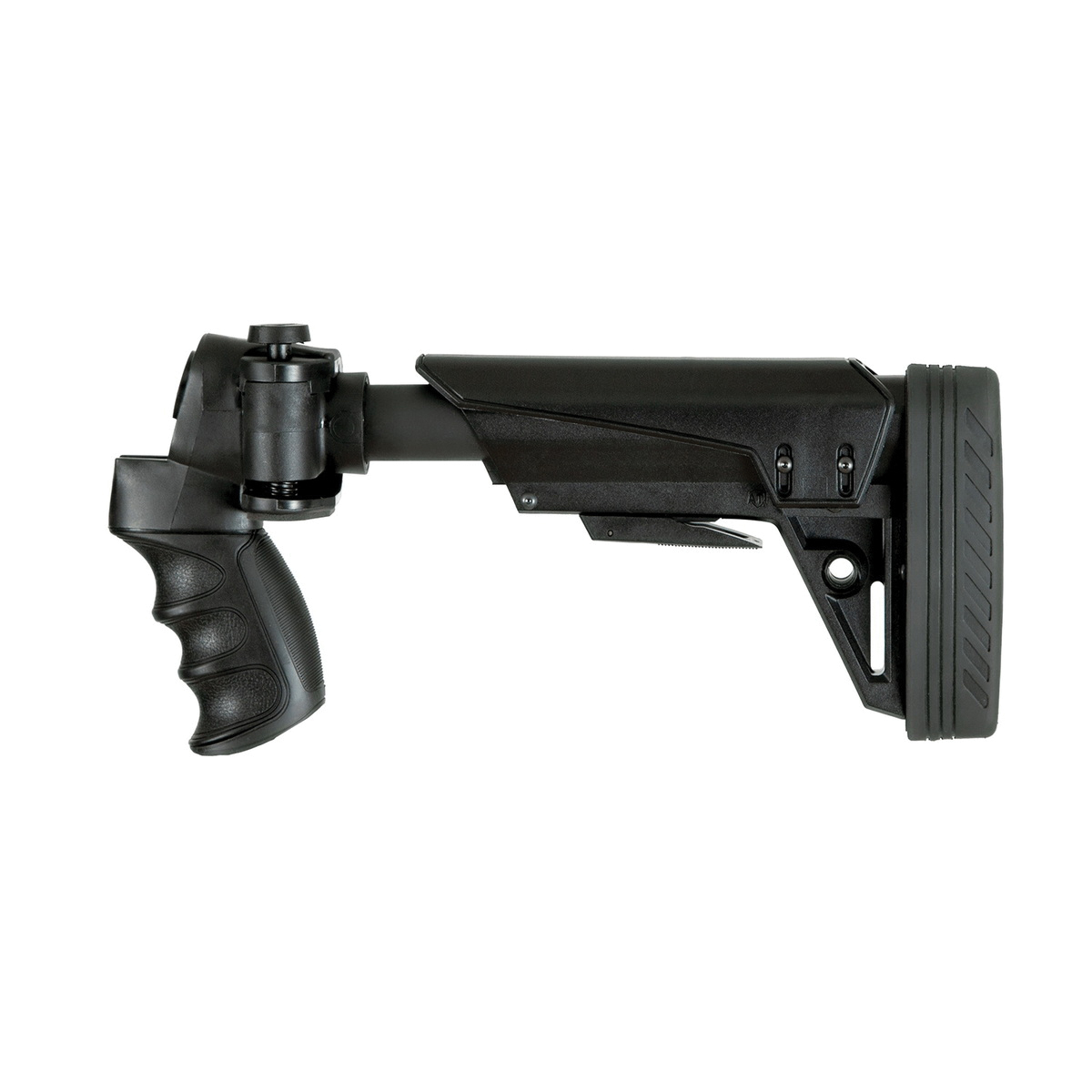 ATI Outdoors Strikeforce Gen 2 Pistol Grip Style 6-Position Adjustable Side-Folding Stock, Black - Tactical Versatility - C.1.10.1135 - Ati