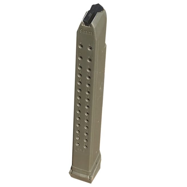 IMG Glock Magazine Korean 33rd ODG Stick Mag - Fits Glock 17,18,19, & 26 - GL-0004-ODG - Palmetto State Armory
