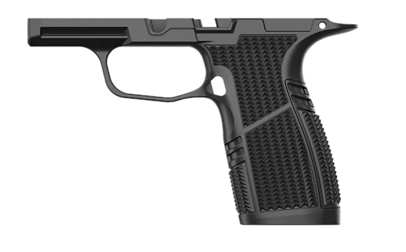 Tyrant Designs - SIG P365 Grip Mod Snub - TD-P365GRMSNUB-BLK - Tyrant Designs Cnc