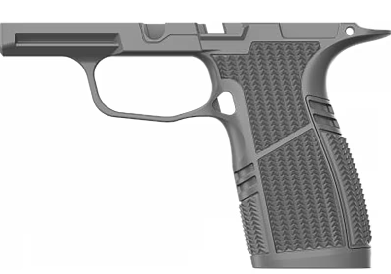 Tyrant Designs - SIG P365 Grip Mod Snub - TD-P365GRMSNUB-GREY - Tyrant Designs Cnc