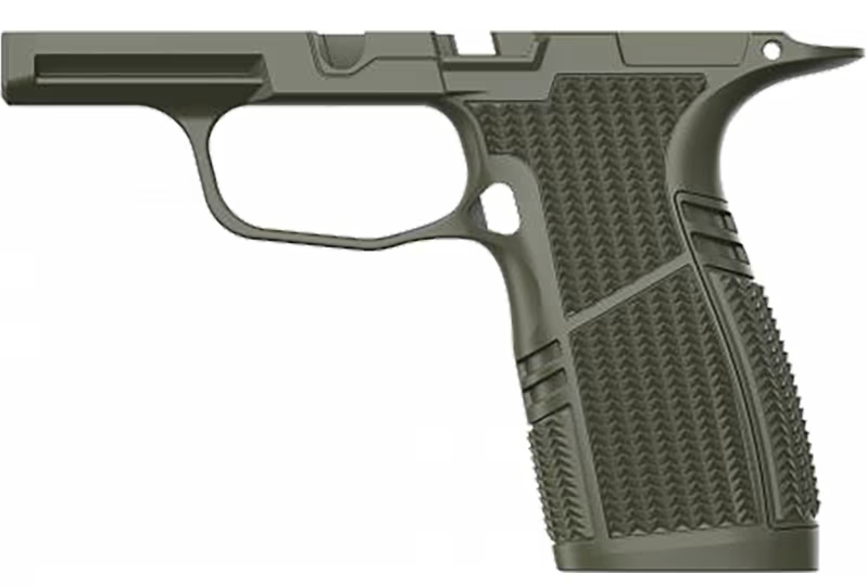Tyrant Designs - SIG P365 Grip Mod Snub - TD-P365GRMSNUB-OD - Tyrant Designs Cnc