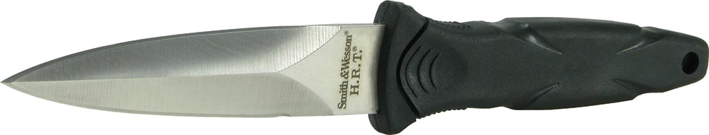 Smith & Wesson H.R.T Full Tang Dagger Spear Point Fixed Blade Boot Knife, 3.5" - SWHRT3 - Bti Tools